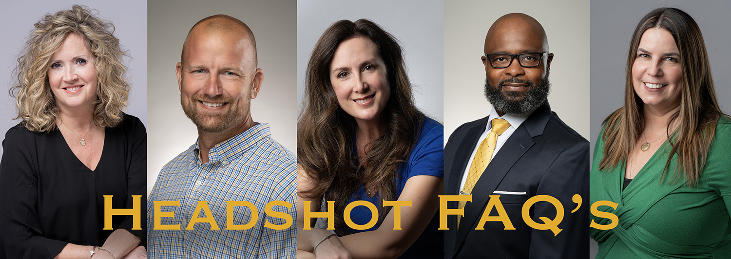 headshot FAQ corporate executive professional head shots